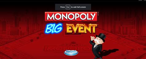 Monopoly Big Event Bodog